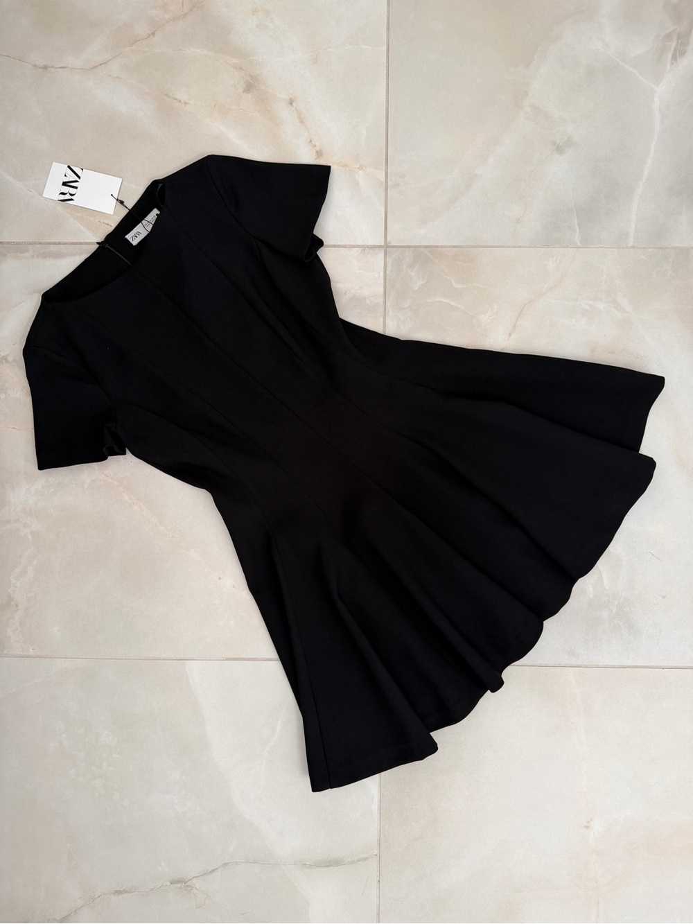 ZARA ZW COLLECTION Godet Mini Dress